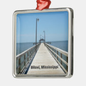 Biloxi, MS Metalen Ornament (Links)