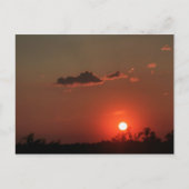 Biloxi Sunset Briefkaart (Voorkant)