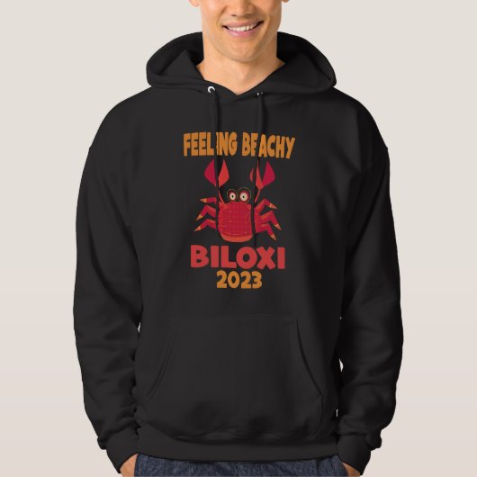 Biloxi Vacation Summer Quote Hoodie (Voorkant)