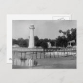 Biloxi vuurtoren  foto briefkaart (Voorkant / Achterkant)
