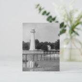 Biloxi vuurtoren  foto briefkaart (Staand voorkant)