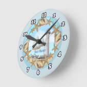 Biloxi vuurtoren ronde klok (Hoek)