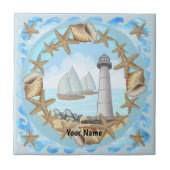 Biloxi vuurtoren tegeltje (Voorkant)