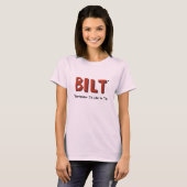 BILT Bartender T-shirt voor vrouwen (Voorkant volledig)
