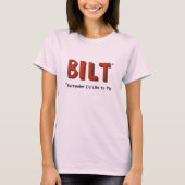 BILT Bartender T-shirt voor vrouwen (Voorkant)