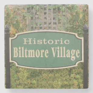 Biltmore Village Sign, Asheville, NC. Onderzetter