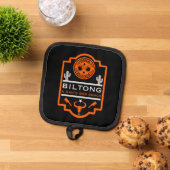 Biltong en bier pannenlap (Top down)