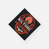 Biltong en bier servet (Hoek)