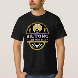 Biltong en bier t-shirt