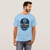 Biltong en bier t-shirt (Voorkant volledig)