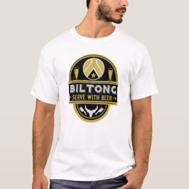 Biltong en bier t-shirt