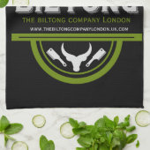 Biltong makers en verkopers theedoek (Gevouwen)