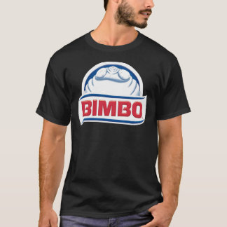 Bimbo Beer Brood Logo (Wit) Klassieke T-Shirt