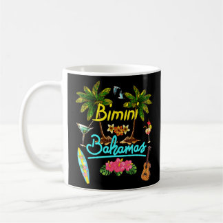 Bimini Bahamas Beach Summer Palm Surf Sun Set Palm Koffiemok