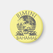 Bimini Bahama's magneet vakantie cruise retro stra (Voorkant)