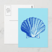 Bimini Blue Zee Shell Briefkaart (Voorkant / Achterkant)
