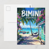 Bimini-eilanden Bahama's Briefkaart (Voorkant / Achterkant)