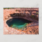 Bimmah Sinkhole, Oman Reisansichtkaart Briefkaart (Voorkant)