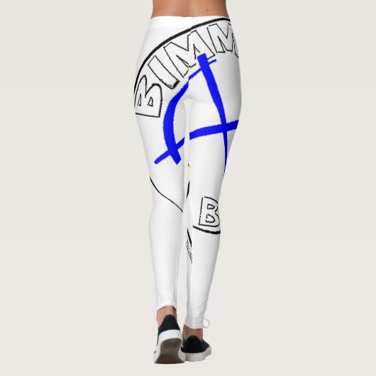 "Bimmer Baby"-dames - Spoor Mode Leggings (Achterkant)