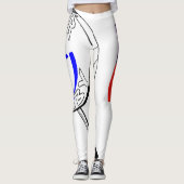 "Bimmer Baby"-dames - Spoor Mode Leggings (Voorkant)