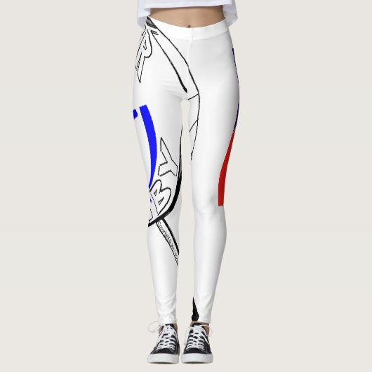 "Bimmer Baby"-dames - Spoor Mode Leggings (Voorkant)