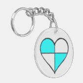 ~Bimmer Heart~ SLEUTELHANGER, AANGEPAST IT! Sleutelhanger (Voorkant Links)