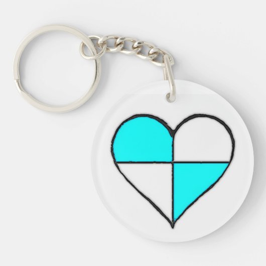 ~Bimmer Heart~ SLEUTELHANGER, AANGEPAST IT! Sleutelhanger (Voorkant)