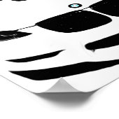 ~Bimmer~ POP ART AUTO POSTER, AANGEPAST HET! Poster (Hoek)
