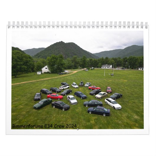 Bimmerforums E34 Crew 2024 Kalender (Hoes)