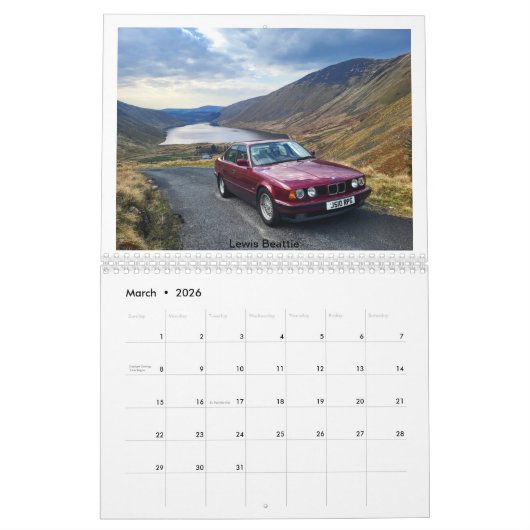 Bimmerforums E34 Crew 2025 Kalender (Mar 2026)