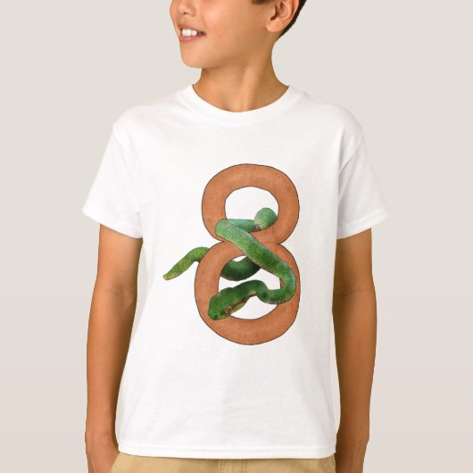 bin Acht T-shirt (Voorkant)