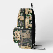 Bin Chicken Chronicles: Fotocollage van het Ibis Bedrukte Rugzak (Rechts)