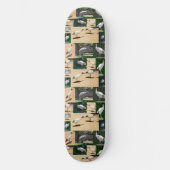 Bin Chicken Chronicles: Fotocollage van het Ibis Persoonlijk Skateboard (Voorkant)