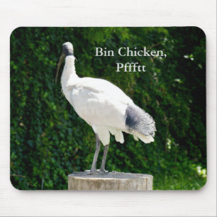 Bin Chicken Pfftt (Ibis) Mousepad Muismat