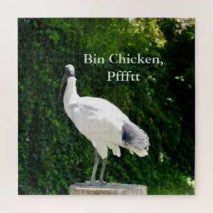 Bin Chicken Pfftt (Ibis) puzzle Legpuzzel