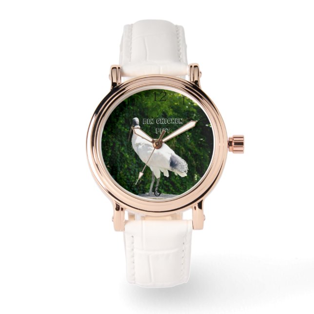 Bin Chicken PFTT, bekend als Ibis, Horloge (Voorkant)