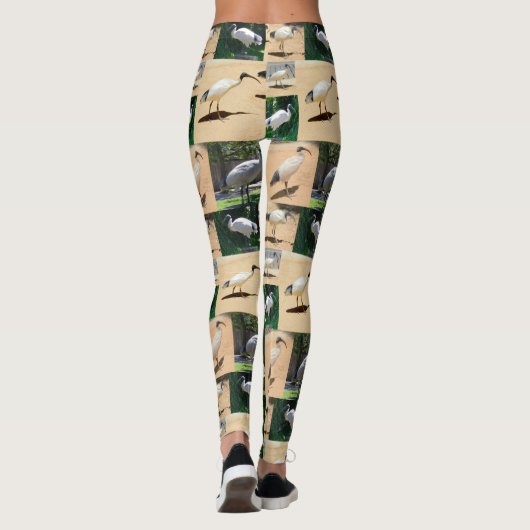 Bin Chicken Photo Collage, Leggings (Achterkant)