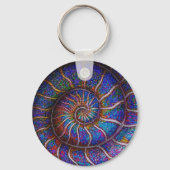 binair ammoniet sleutelhanger (Voorkant)