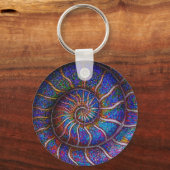 binair ammoniet sleutelhanger (Voorkant)