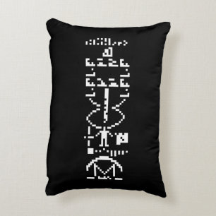 Binair Bericht van 1974 Accent Kussen