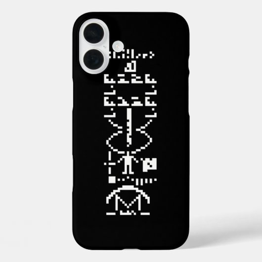 Binair Bericht van 1974 Case-Mate iPhone Case (Achterkant)