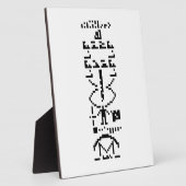 Binair Bericht van 1974 Fotoplaat (Zijkant)