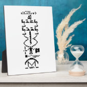 Binair Bericht van 1974 Fotoplaat (Zijkant)