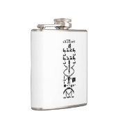 Binair Bericht van 1974 Heupfles (Rechts)