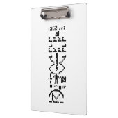 Binair Bericht van 1974 Klembord (Links)