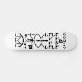 Binair Bericht van 1974 Persoonlijk Skateboard (Horizontaal)