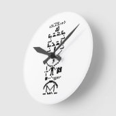 Binair Bericht van 1974 Ronde Klok (Hoek)