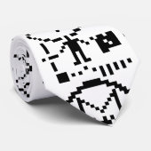 Binair Bericht van 1974 Stropdas (Opgerold)