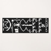 Binair Bericht van 1974 Yogamat (Voorkant (horizontaal))