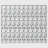 Binair berichtenantwoord van Arecibo Cadeaupapier (Vlak)